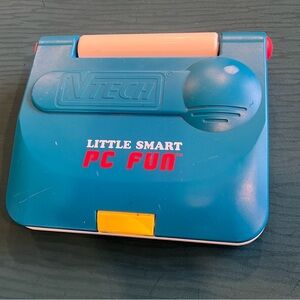 Vtech Little Smart PC Fun Computer for kids Tested Laptop WORKS Vintage